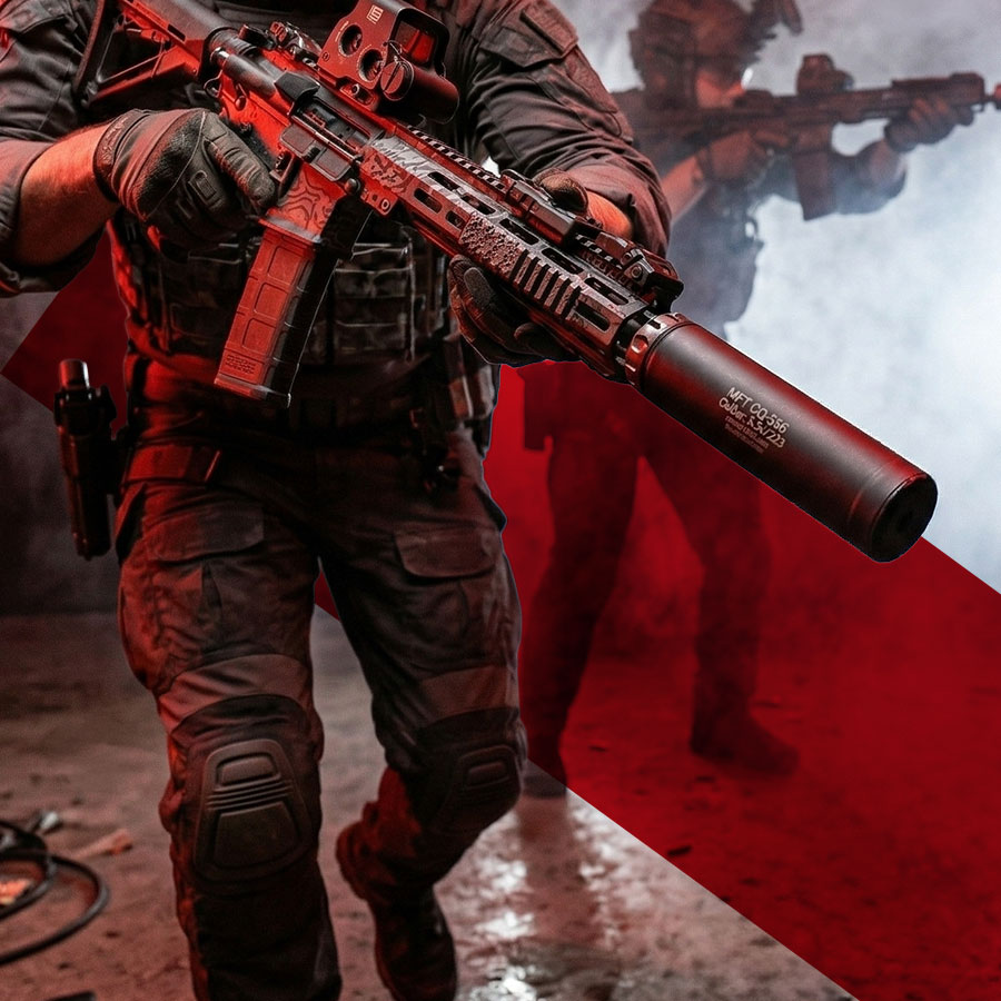 tłumiki MFT AR-15